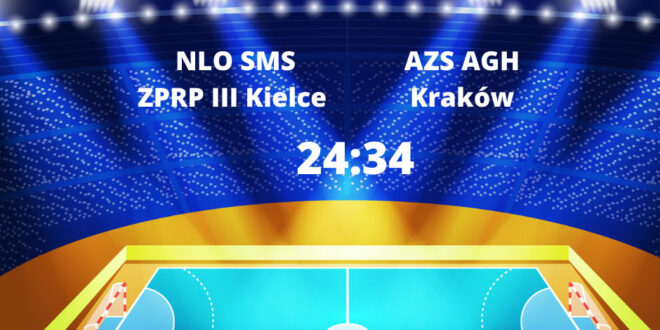 AZS AGH Kraków góruje nad SMS III Kielce