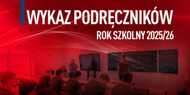 Wykaz podręczników na rok szkolny 2025/26